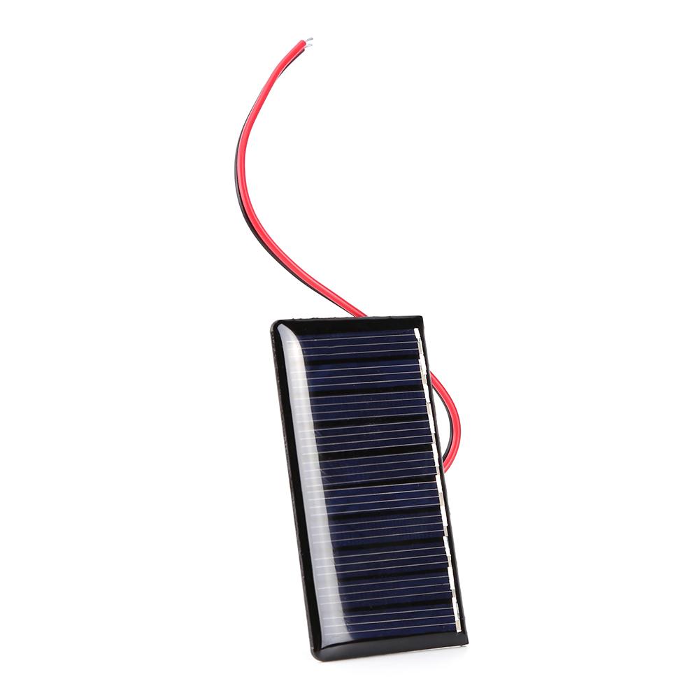 

0,3 W 5 V Solarpanel mit Draht Mini-Solarsystem DIY Polysiliziumplatine (1 Stück