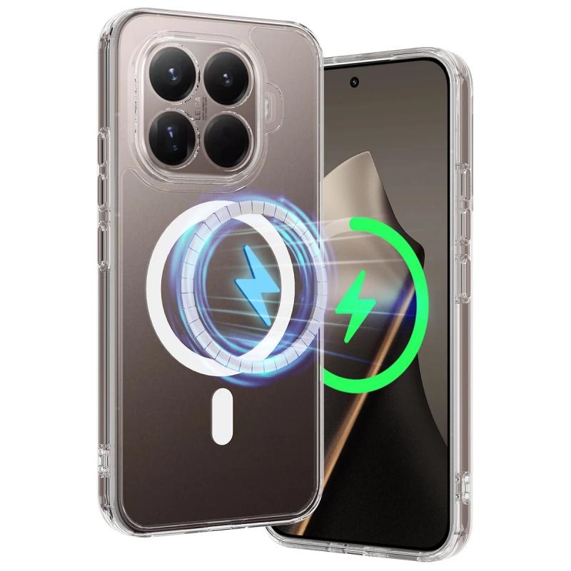 Case For Xiaomi 15T Pro 15T 14T 15 Pro 15 ULTRA Transparent Shock For MagSafe Strong Magnetic Silicone Thin Anti-shock Case