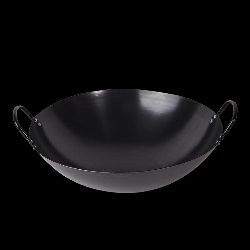 Lijia Wok aus Gusseisen mit Doppelgriff und Antihaftbeschichtung