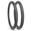 MOHEGIA 24x2.125" Bicycle Tires: Set of 2, 24" 57-507mm All-Terrain Replacement Tires - Cruiser/City Bike/MTB - Black