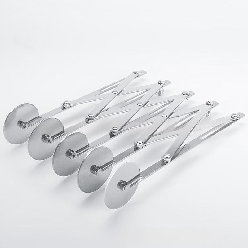 MDNG Stainless Steel Expandable Pastry Pizza Wheel Cutter