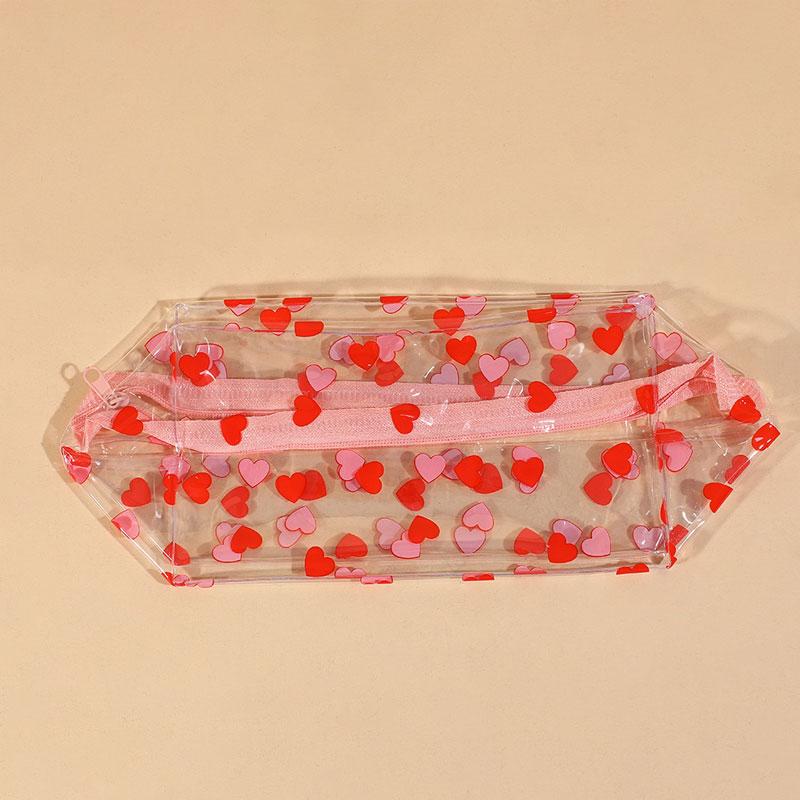

1pc Storage Bags Waterproof Makeup Case For Women Makeup Bags Cartoon Transparent Portable F
