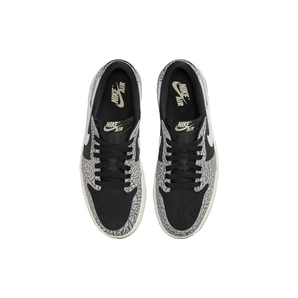 Jordan 1 Retro Low OG Black Cement GS CZ0858-001
