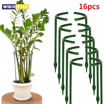 Pflanzenstützpfahl aus Kunststoff Pflanzenstützpfahl für Blumen Gewächshäuser Arrangement Befestigungsstab Halter Gartenwerkzeuge