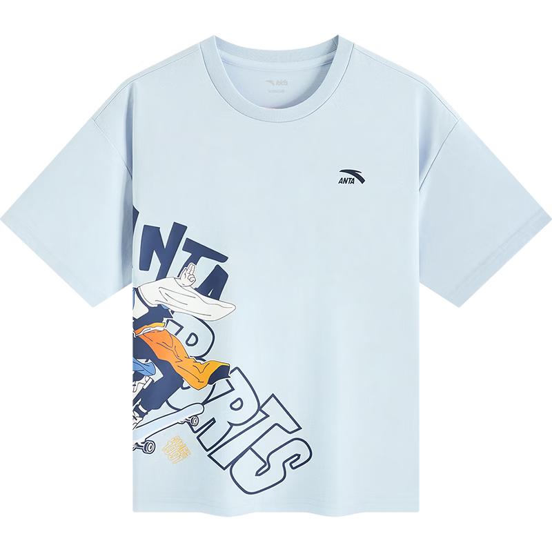 Anta Kids  2026 Summer Trend Series Knitted Short Sleeve T-Shirt 150