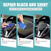 30ml 50ml Car Plastic Parts Retreading Agent Instrument Panel Wax Auto Interior Plastic Seat Leather Refurbishment Cleaner Agent