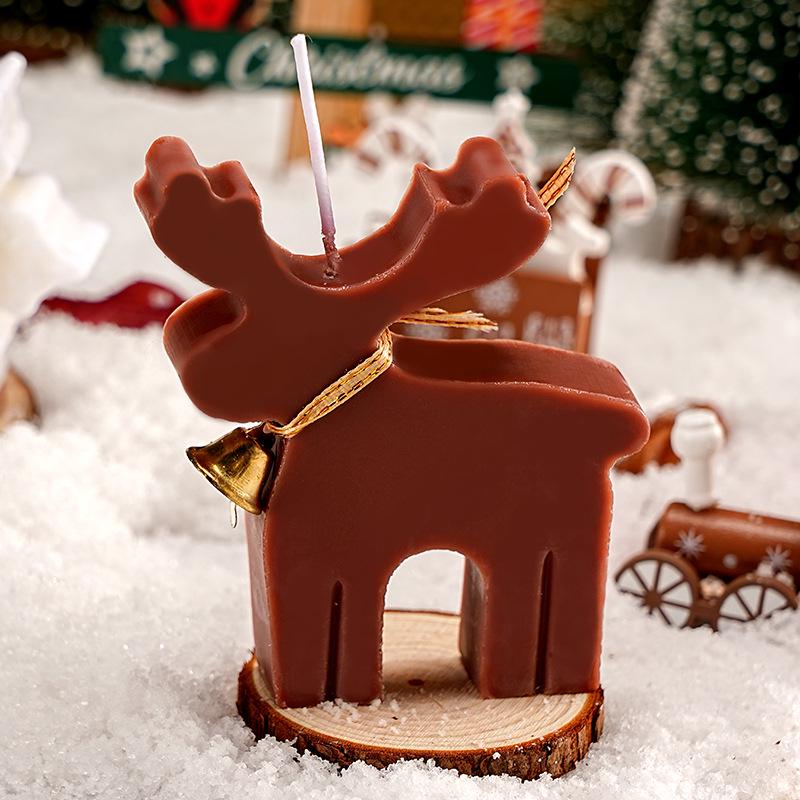 Christmas Tree-Shaped Scented Candle Ornament for Festive Decor