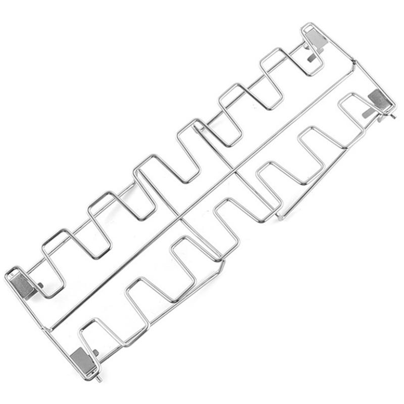 Bbq Beef Chicken Wing Leg Grill Barbecue Cooking Rack Non-Stick Stainless Steel Barbecue Drumstick Oven Roaster Stand