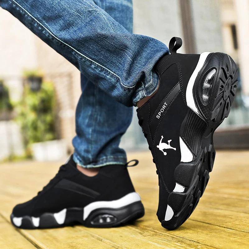 Fashion Men Professional Running Shoes Lightweight and Breathable Sneakers Lace Up Outdoor Sports Tennis Shoes New Casual Shoes