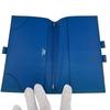 HERMES leather leather Agenda Vision Notebook cover blue leather mens Used
