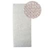 Plaque de strass adhésive 10 x 25 cm Argenté