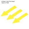 4/6/10Sheet Arrow Sticker Directional Sign PVC Self-Adhesive Label Stickers Removable Floor Decal for Floor Wall Marking 6Colors