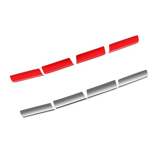 OKAYOHINN Nissan Note E13 Front Grill Garnish Bumper Protector Garnish Bumper Guard Protector Accessory Exterior Parts Stainless Steel 4PCS [Mirror Pl