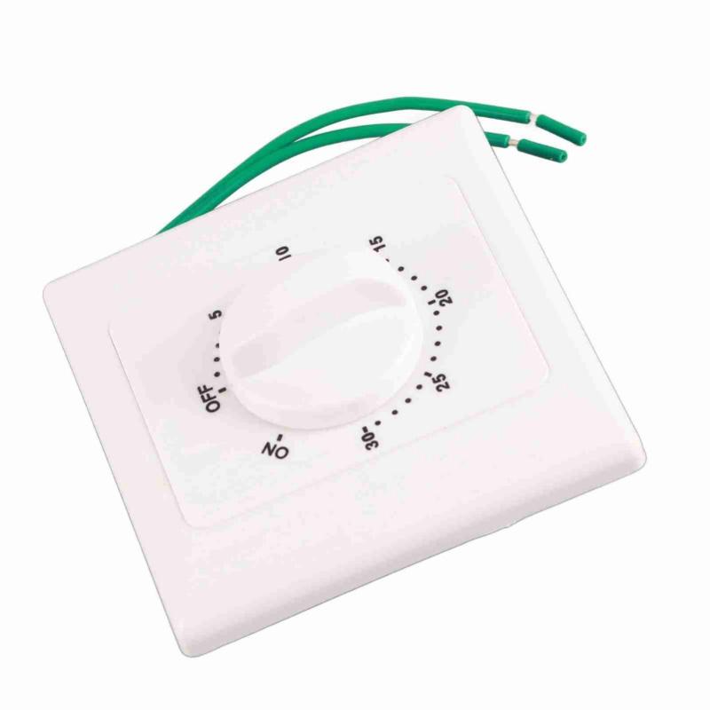 AC 220V Pumpen-Zeitschaltuhr Mechanische Zeitschaltuhr Countdown-Steuerung 86er Platte Wandmontage 30 Min