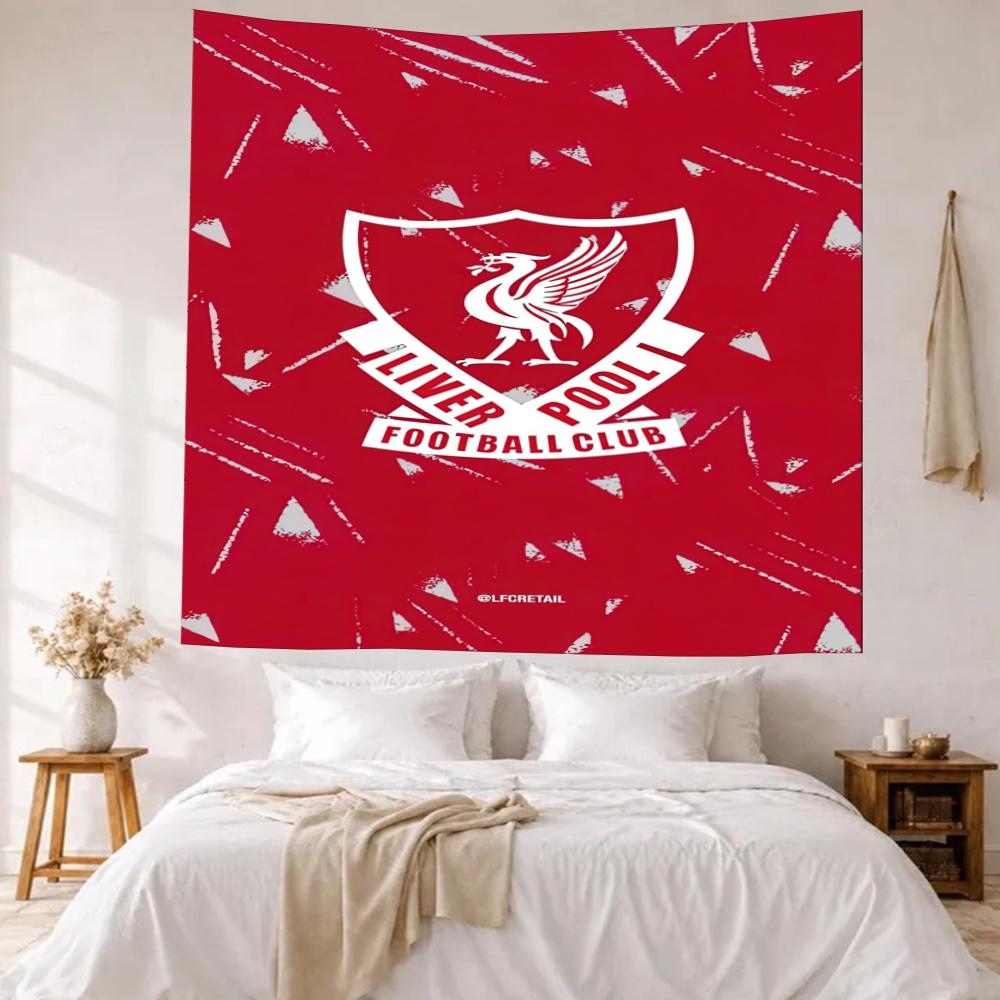 Liverpool Football Tapestry Wall Hanging Customize Wall Tapestry Home Decor Room Decor Backdrop Wall Art Room Decor