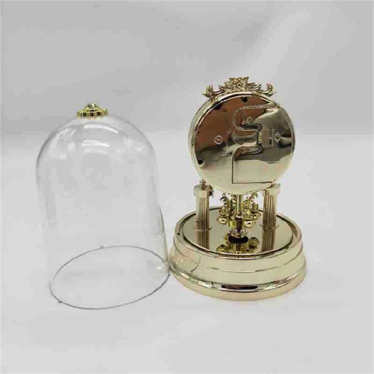 European Retro Plastic Quiet Table Clock Home Bedroom Decors Desktops Clock