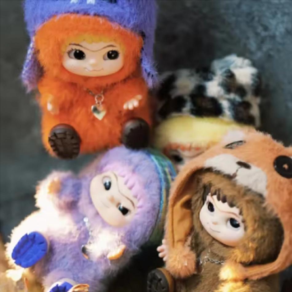 Collectible Toy Wakuku Fox & Bunny Trickor Treat Mystery Box Cute Anime Doll Keychain Action Figure Surprise Bag Toys Gift