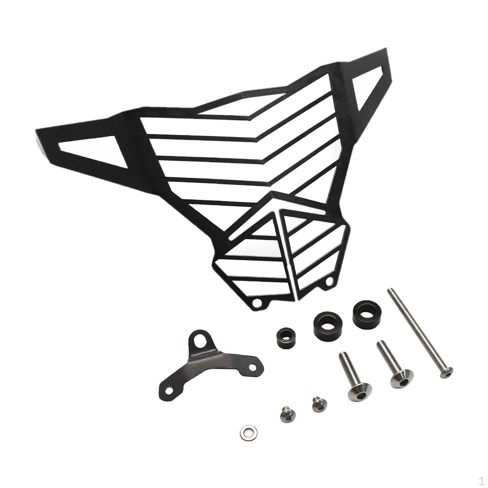 

Защитная крышка передней фары, передняя решетка, аксессуары для мотоциклов, замена запасных частей чёрный