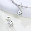 Orstarry 925 Silver Magic Ball Pendant Beads Pendants Bracelet Charm Jewelry Party DIY Trendy Gifts