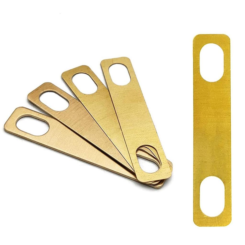 TISHITA Guitar Neck Shim and for Guitar and Bass Musical Instrument Accessories 8-Piece Set, 0.2mm, 0.5mm, 1mm, Necks,