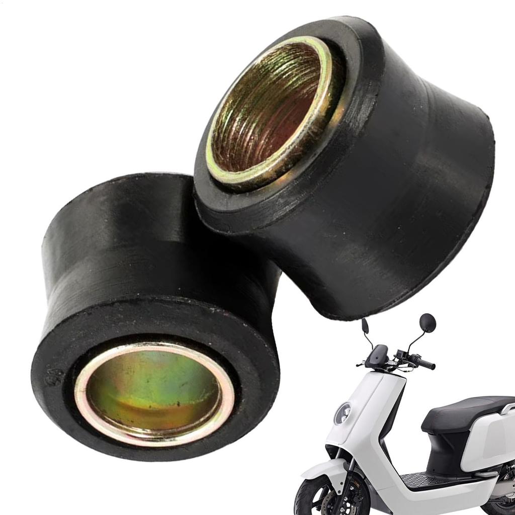 2pcs 10mm/14mm Rear Shock Absorber Bushing Replacement Motorcycle Bumper Bushing Rubber Bushing Damper Bush
