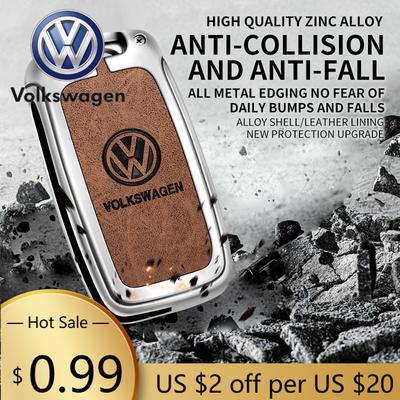 För VOLKSWAGEN VW Bilnyckel Fodral Skal Väska För Volkswagen VW Polo Tiguan Golf Jetta Beetle Eos Scirocco Up Transporter S