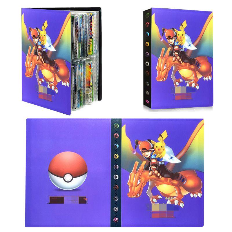 Trading Card Pokémon Album Collection Book Folder Holder Display Cases Storage
