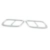 Pair Rear Exhaust Muffler Tail Pipe Cover Trim Replacement for Mercedes?Benz C?Class W206 2021 Up