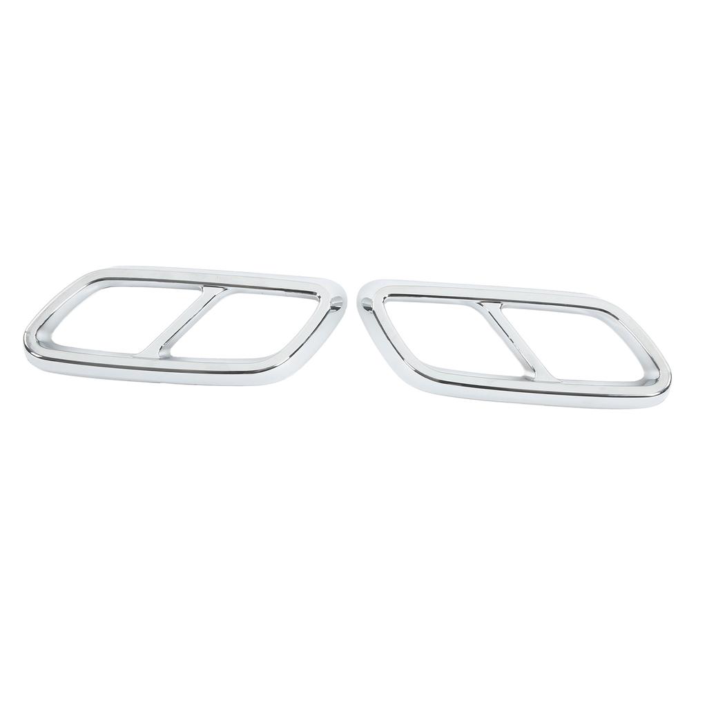 Pair Rear Exhaust Muffler Tail Pipe Cover Trim Replacement for Mercedes?Benz C?Class W206 2021 Up