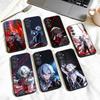 A-Arlecchino G-Genshin Impact Handyhülle Für Samsung Galaxy A73,A72,A71,A70,A53,A52,A51,Andere Weiche Schwarze Hülle