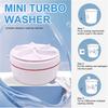 A78E-Portable Mini Washing Machine Suitable Forcamping Can Be Used Towash Socks, Small Rags, Towels