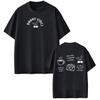 Singer Bad Bunny Pop Music Fashion Print T-shirt Men Women Harajuku T-shirt Short-sleeved Casual Cotton Hip-hop Tees Streetwe...
