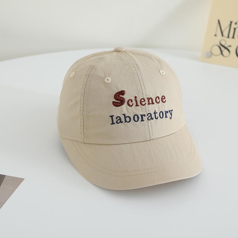 

New Embroidered English Alphabet Baseball Cap Korean Pure Cotton Sun Protection Sun Hat Fashionable Versatile Baseball Cap adjustable