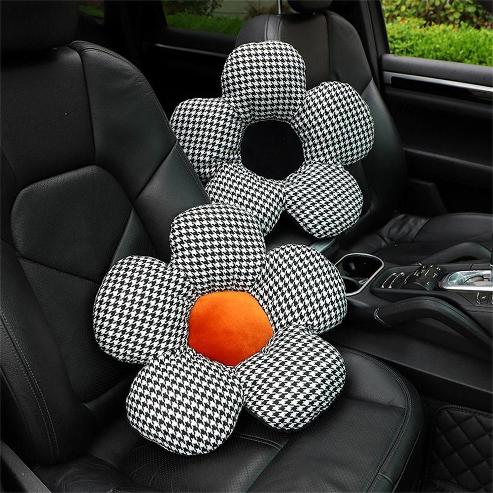 

Pad Back Cushion Universal Car Pillow Seat Headrest Waist Support Car Headrest Car Neck Pillow