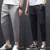 Men's Slim Fit Jogger Sweatpants With Elastic Waist And Side Pockets For Casual Wear