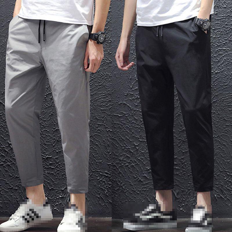 Men's Slim Fit Jogger Sweatpants With Elastic Waist And Side Pockets For Casual Wear