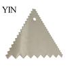 Metal Dough Cutter for Pastry Stainless Steel Cake Scraper with Multi-faceted Sawtooth, Rectangle/Pentagon/Triangle/Semi-circle Shape Cream Food Grade