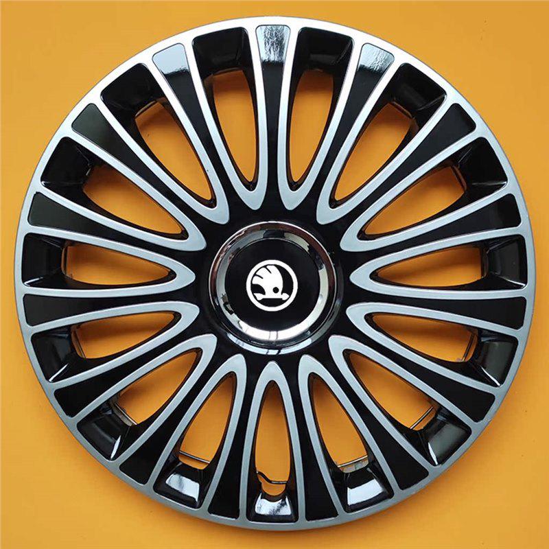Wheel Covers for Skoda Fabia/Rapid: 14-inch/15-inch Spoke Steel Decorative Caps