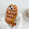 Cute Cartoon Animal 3D Taiyaki Fish Phone Case For iphone 15 14 13 12 11 Shockproof Bumper Soft Silicone bubble Phone Cover kids