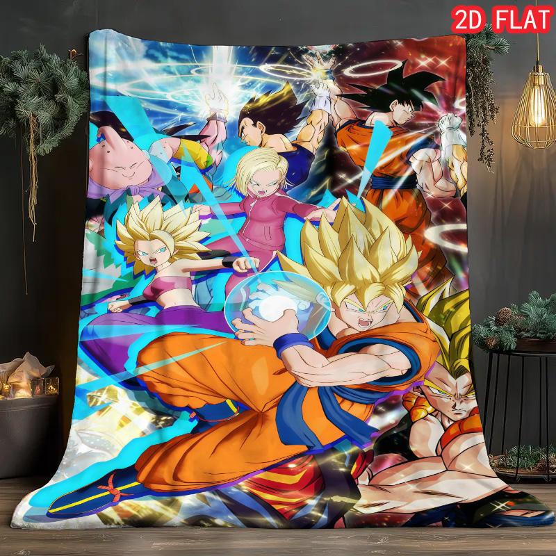 Dragon Ball Hotel Guesthouse Blanket Soft Durable Flannel Blanket for Homestay Airbnb THW