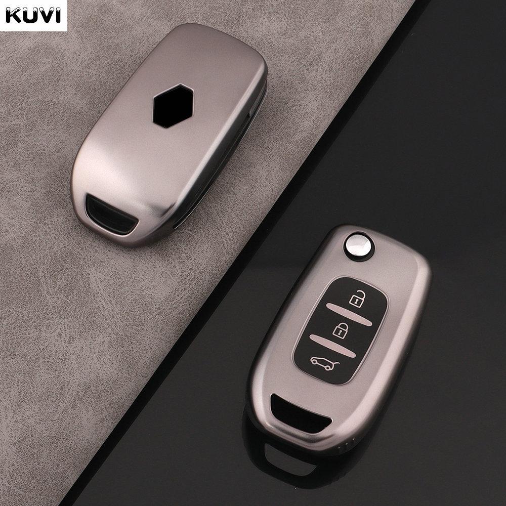Tpu Car Flip Key Case Cover Shell For Renault Kwid  Kadjar Captur Megane Sandero Stepway Logan Clio 5  Arkana
