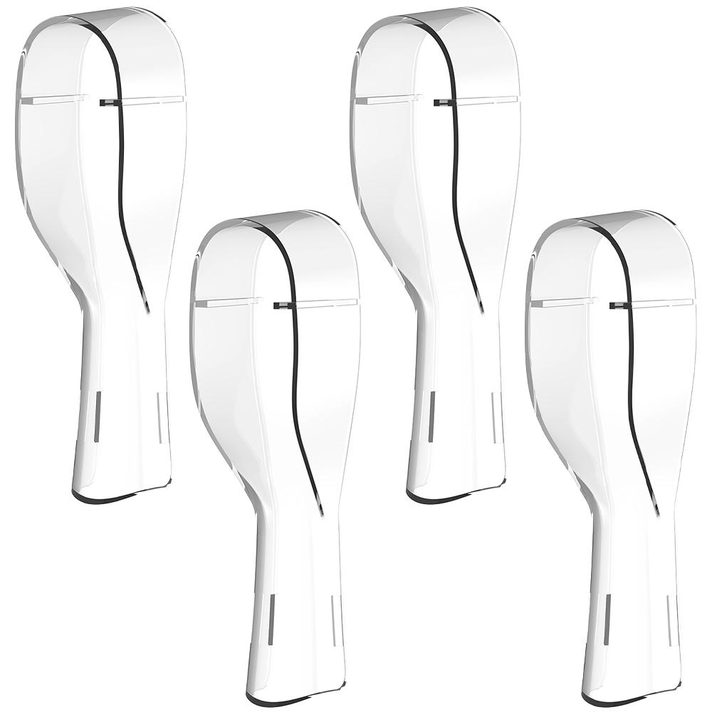 Toothbrush Heads Dustproof Covers for Oral B Long Dual-Head Electric Toothbrush, Protective Cover Cap for Oral B Long Brush Head