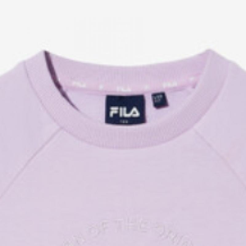 [fila Kids] Logo Point Crop Sweatshirt  Fk2pog3102f Gpu  q0zFk2pog3102fGpu