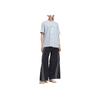 adidas Originals Disney Collaboration Fashion Trendy Simple Versatile Short Sleeve Drop Shoulder T-Shirt Women Tops Blue KC3098