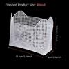 5pc Small Knitting &Weaving Plastic Mesh Sheet, DIY White Mold Stencil Accessories, Easy To Weave Bag, Perfect Creative DIY Gift