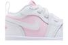 Jordan 1 Low ALT Pink Foam Fire Red White (TD) Sneakers