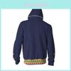 Sudadera con Capucha Cosplay de Jojo's Bizarre Adventure para Hombre, Chaqueta Elegante con Cremallera y Mangas Largas
