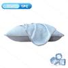 2/1PC New Ice Silk Cooling Pillowcase Breathable Summer Bedding Washable Pillow Cover 48x74cm Sleepers Air Conditioning Comfort