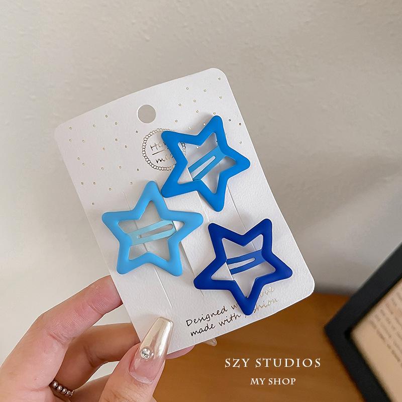 Pink Dopamine Hair Clip: Y2K Seamless Round Hairpin - Cute Small Side Clip for Women’s Bangs