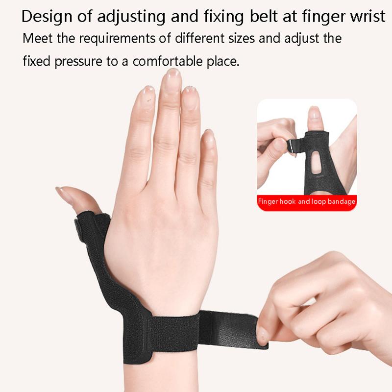 Sprained Wrist Brace With Thumb Stabilizer Unisex Tendonitis Trigger Finger Thumb Splint Arthriti Pain Thumb Brace Hand Trigger